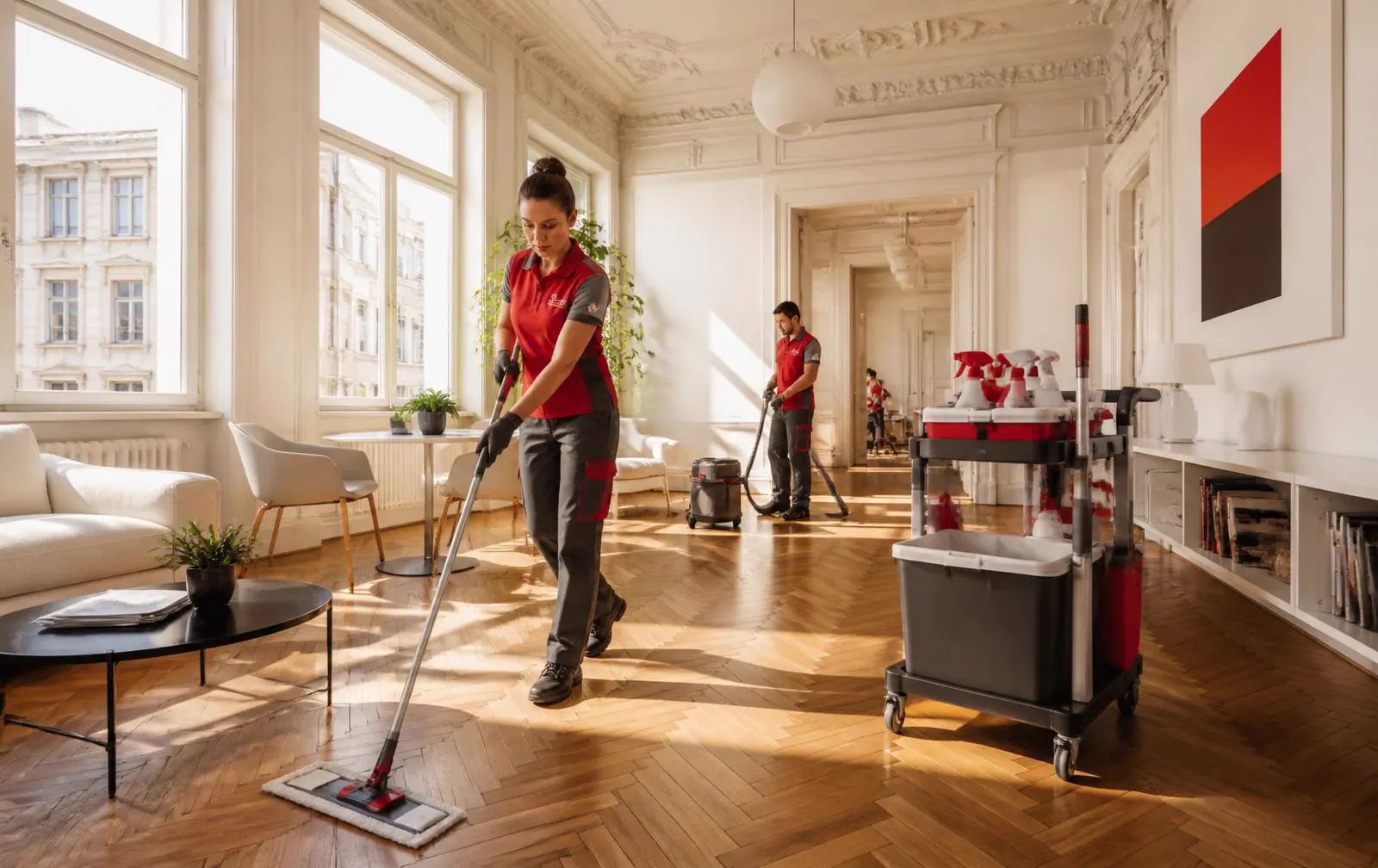 reinigungsdienst-wien.at – Reinigungsteam Wien im Einsatz nach der Terminvereinbarung